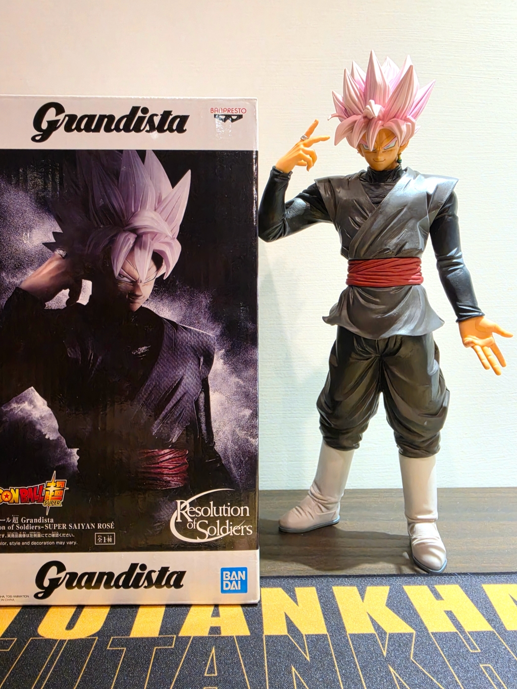 七龍珠 Grandista 系列 玫瑰桃紅 黑悟空 札馬斯 公仔 28cm